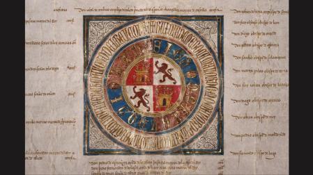 Imagen de una exposición de los burgos medievales.