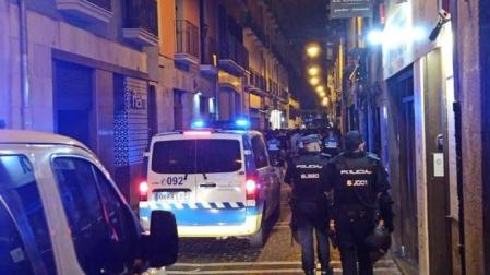 Policía Nacional y Policía Municipal, en el desalojo de San Gregorio