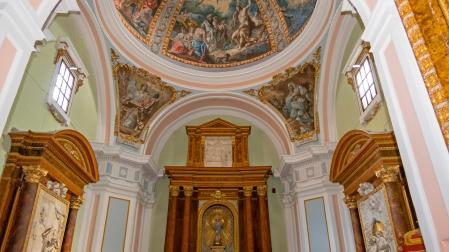 Capilla de San Juan del Ramo, también decorada por Paret