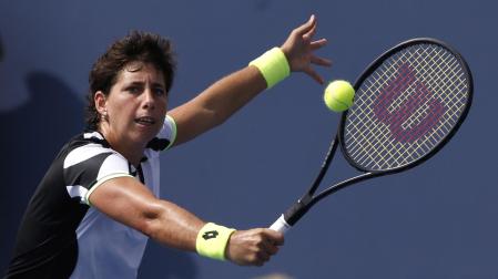 La tenista española Carla Suárez ha colgado la raqueta