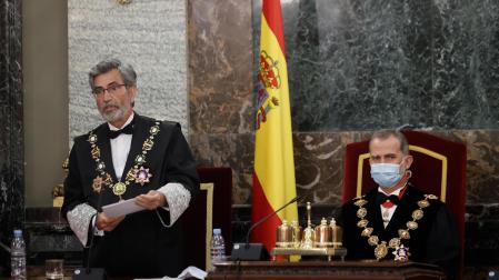 Carlos Lesmes, en la apertura del año judicial