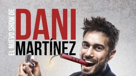 Dani Martínez, en el cartel promocional