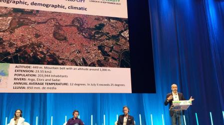El concejal Fermín Alonso es el representante de Pamplona en la conferencia mundial sobre movilidad