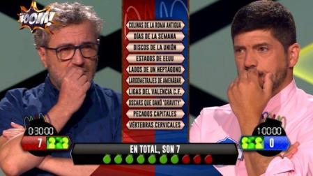 Valentín Ferrero y Manu Zapata se han tenido que enfrentar en la ‘Bomba estratégica’