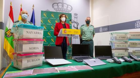 La Guardia Civil de La Rioja ha ofrecido este jueves los detalles de la operación denominada "Abanterum'