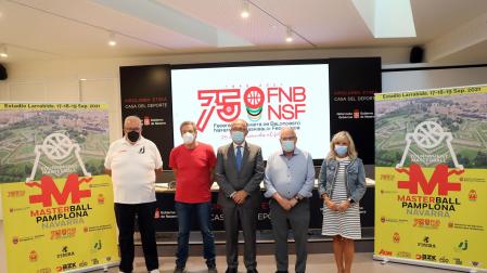 Manel Casas, Pablo Bretos, Enrique Maya, Miguel Ángel Pozueta y María Caballero