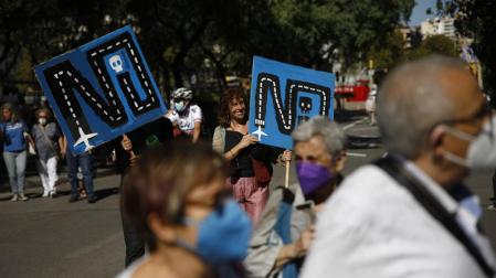 Una participante de la manifestación en Barcelona

KIKE RINCÓN / EUROPA PRESS

19/09/2021