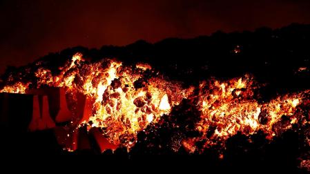 Fotos de la erupción del volcán Cumbre Vieja de La Palma.
