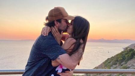 Foto de Elena Furiase con su ya marido Gonzalo Sierra