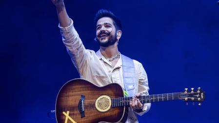 El cantautor colombiano Camilo en el concierto de Granada el 15 de septiembre
