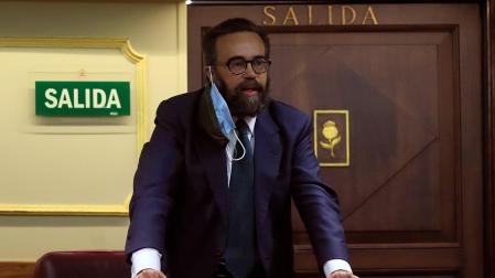El diputado de Vox José María Sánchez García es expulsado del hemiciclo