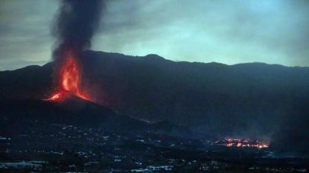 Fotos de la erupción del volcán Cumbre Vieja de La Palma.