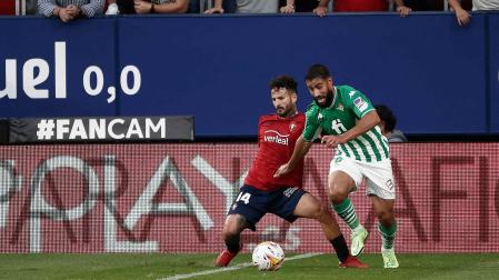 Fotos del Osasuna-Betis disputado en El Sadar.