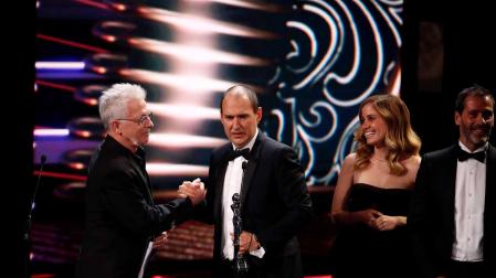 Fotos de la alfombra roja de los premios Platino.