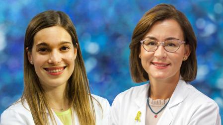 Cristina Vidal y Azucena Díez, expertas de la Unidad de Psiquiatría Infantil y Adolescente de la Clínica Universidad de Navarra