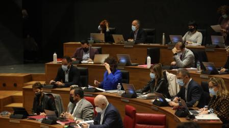 Pleno del Parlamento de Navarra