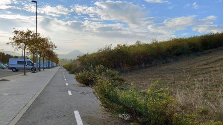 Antes de comenzar la marcha, se alertó a los ciclistas del peligro de los giros con el asfalto mojado.