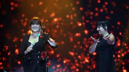 Concierto de Rozalén en el pabellón Navarra Arena de Pamplona
