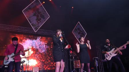 Concierto de Rozalén en el pabellón Navarra Arena de Pamplona