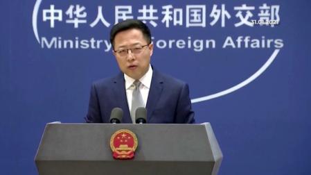 Un portavoz del Ministerio de Exteriores chino, Zhao Lijian, dio explicaciones sobre los ensayos