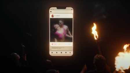 Imagen del videoclip Ateo, de C. Tangana y Nathy Peluso