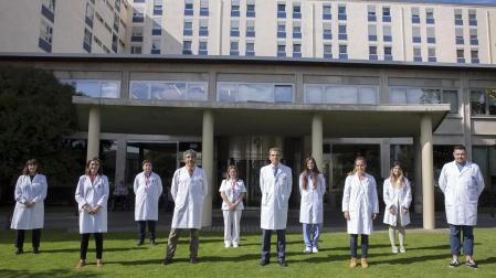 Equipo de investigadores de la Clínica Universidad de Navarra y del Cima