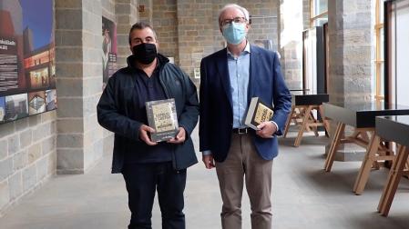 César Layana, el autor del libro 'Expolio y Castigo', y Joaquim Llansó