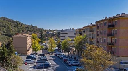 El solar frente a Anfas, un espacio del barrio de San Miguel en el que se pide no se edifique
