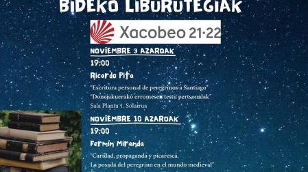 Cartel elaborado para el programa 'Bibliotecas Peregrinas'