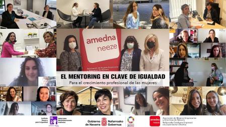 Imagen de las 15 mujeres que han recibido formación por 15 empresarias y directivas dentro del Programa Mentoring