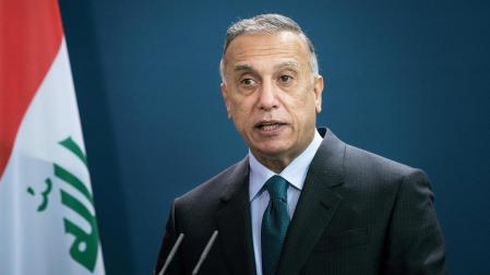 Imagen de archivo del primer ministro iraquí, Mustafa al-Kadhimi