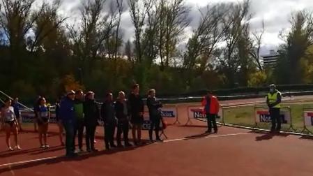 Vídeo del homenaje a Hamza Bouazzaoui y Demetrio Remón en Burlada
