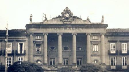 El Teatro Principal de Pamplona, lugar donde se vio por primera vez imagen en movimiento