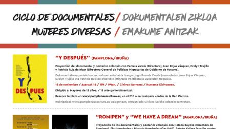 Cartel del ciclo de documentales