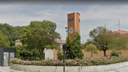 'Plaza del reloj' de la Txantrea