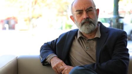 José Ángel González Sainz, este miércoles en Pamplona