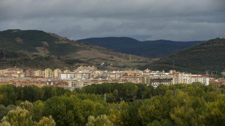 Tiempo otoñal en Pamplona