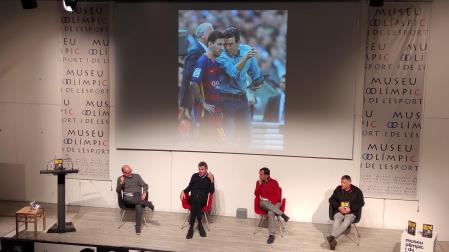El exportero y exentrenador Juan Carlos Unzué en el Museu Olimpic de Barcelona