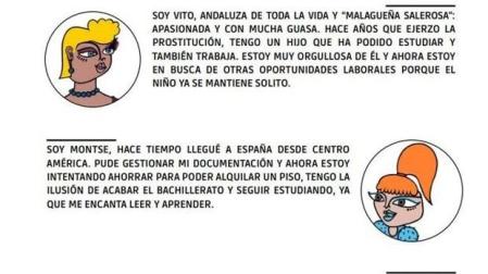 Una de las viñetas que han originado la polémica en Marbella