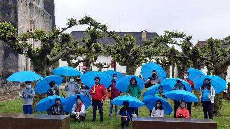 Día del Medio Ambiente en el colegio de Burguete en junio