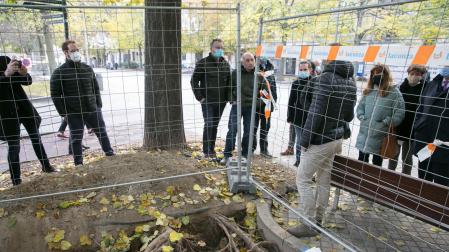 Visita a las catas en el Paseo Sarasate