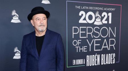 Rubén Blades, en la alfombra roja de los Latin Grammy