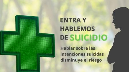 Campaña del Colegio Oficial de Farmacéuticos de Navarra para la prevención del suicidio