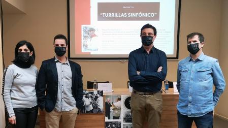 Presentación del concierto de Sinfonía Navarra en Tudela con motivo del Día de Navarra