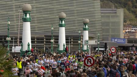 Imagen de la Behobia-San Sebastián, que se celebró el pasado 14 de noviembre