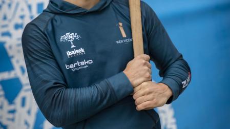 Iker Vicente, el pasado martes en TDN donde se entrena habitualmente