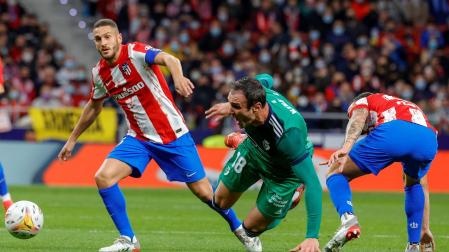 Imágenes del encuentro entre Atlético de Madrid y C.A. Osasuna en el Wanda Metropolitano de la Jornada 14 de LaLiga Santander