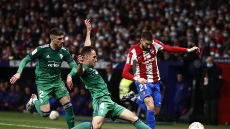 Imágenes del encuentro entre Atlético de Madrid y C.A. Osasuna en el Wanda Metropolitano de la Jornada 14 de LaLiga Santander