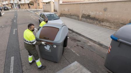 Implantación del quinto contenedor en Tudela
