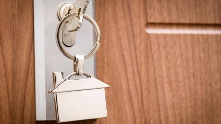 Puerta de acceso a una vivienda